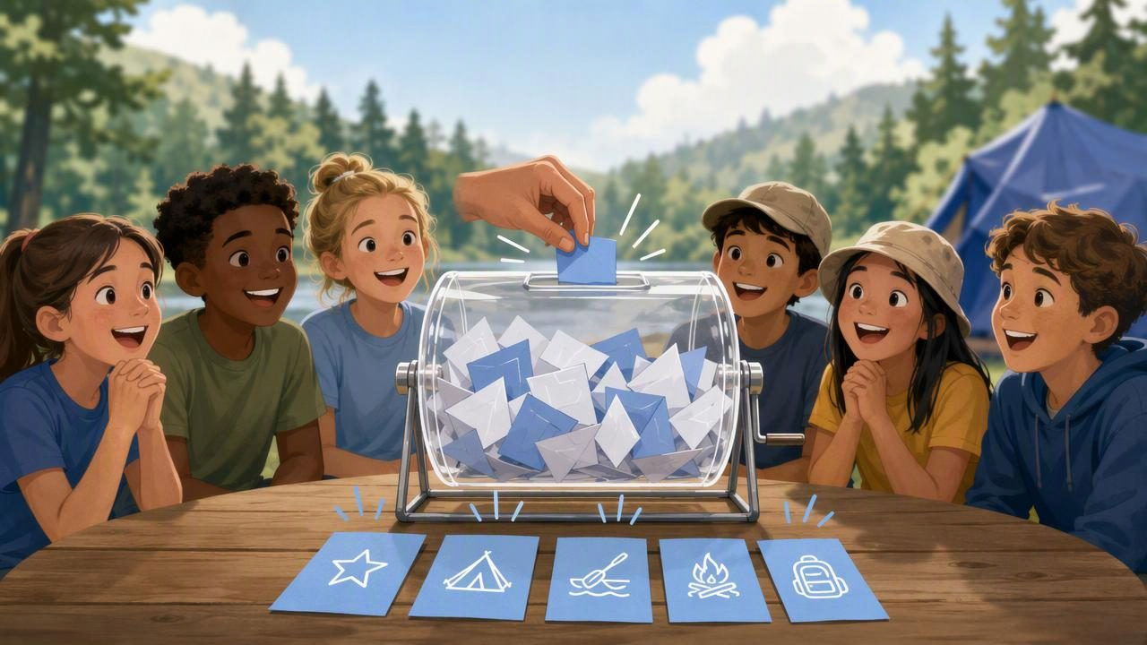 Multiple Winner Picker Guide for Camp Groups