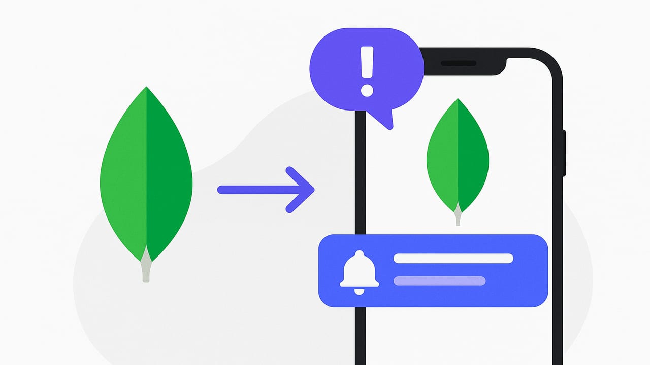 How to Get MongoDB Data Change Notifications on iPhone