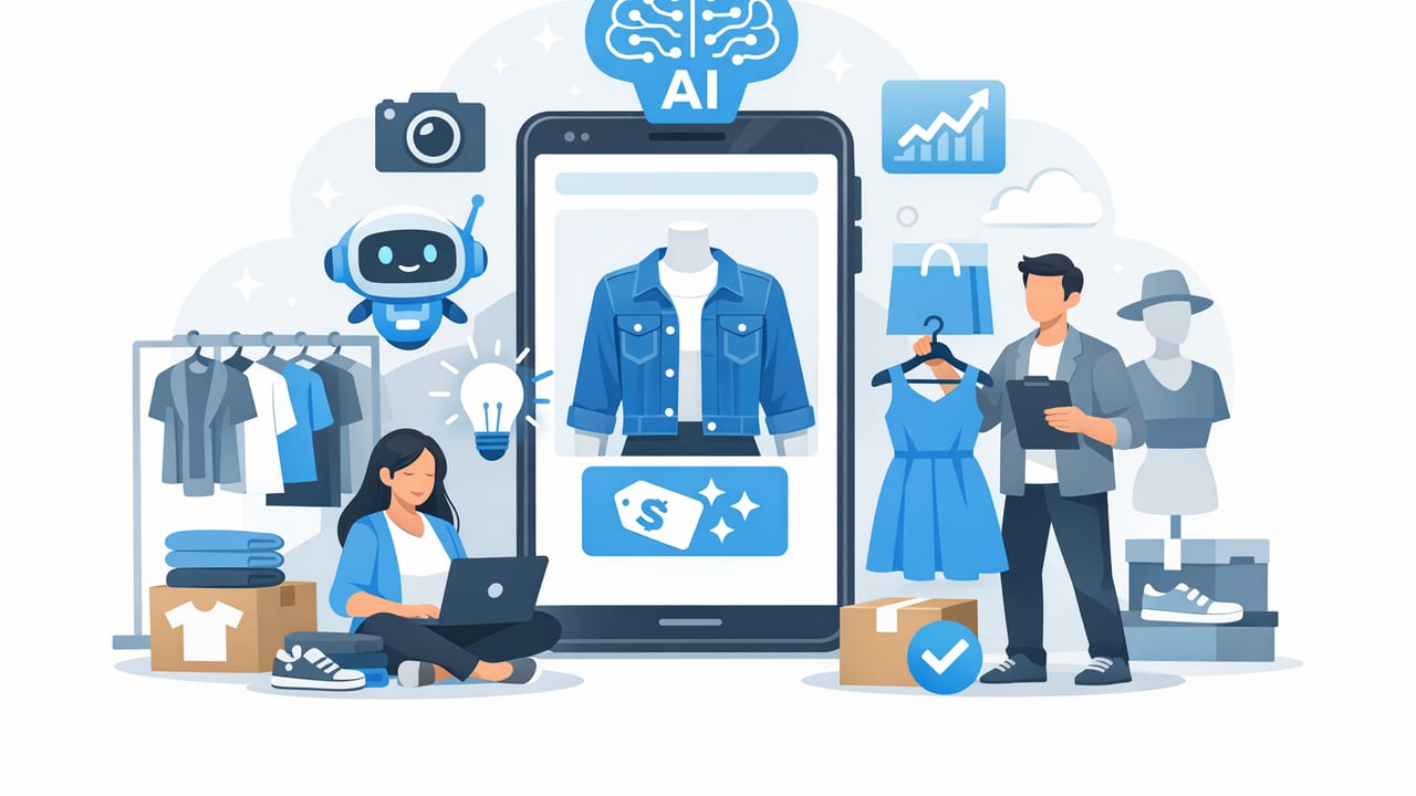 AI Photo Workflow for Clothing Resellers: Faster, Cleaner Listings
