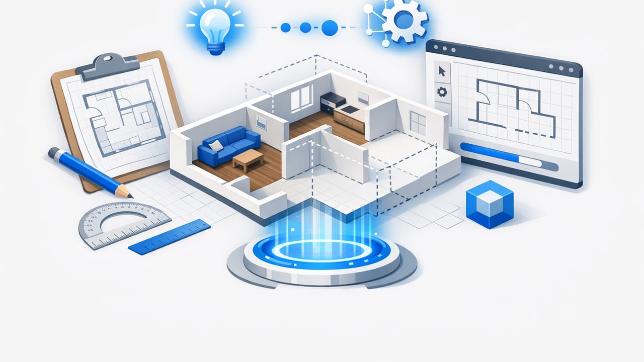 From Floor Plan to Confident 3D: Accuracy, Pitfalls, and Workflow