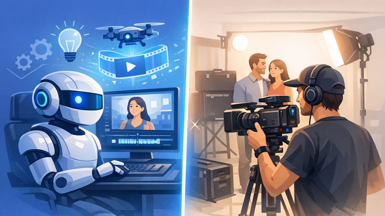 AI Video vs Videographer: How to Choose for Product Marketing