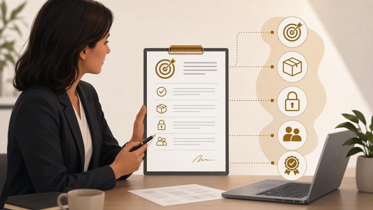 Cómo dictar el alcance de una propuesta de servicios