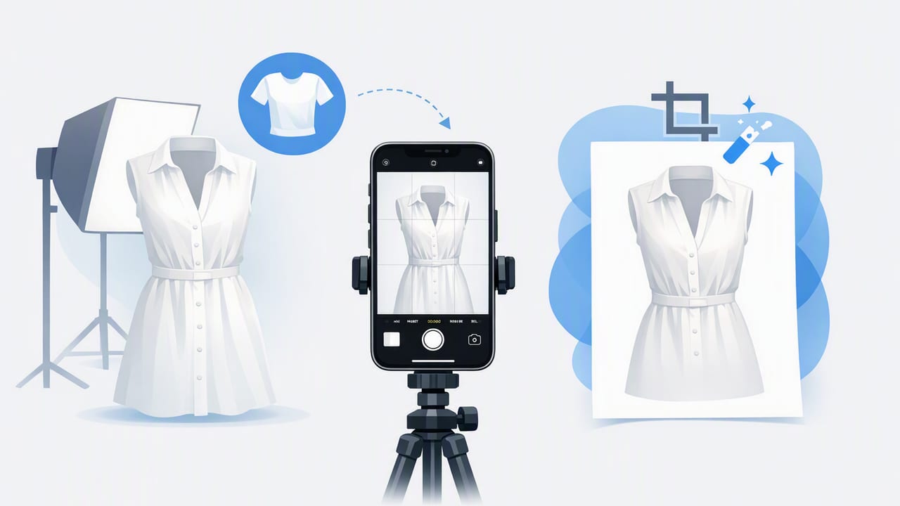 How to Create Ghost Mannequin Images on iPhone (Step-by-Step)