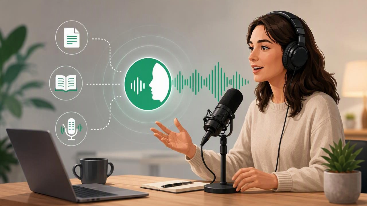 How to Get Natural-Sounding Narration With an AI Podcast Generator