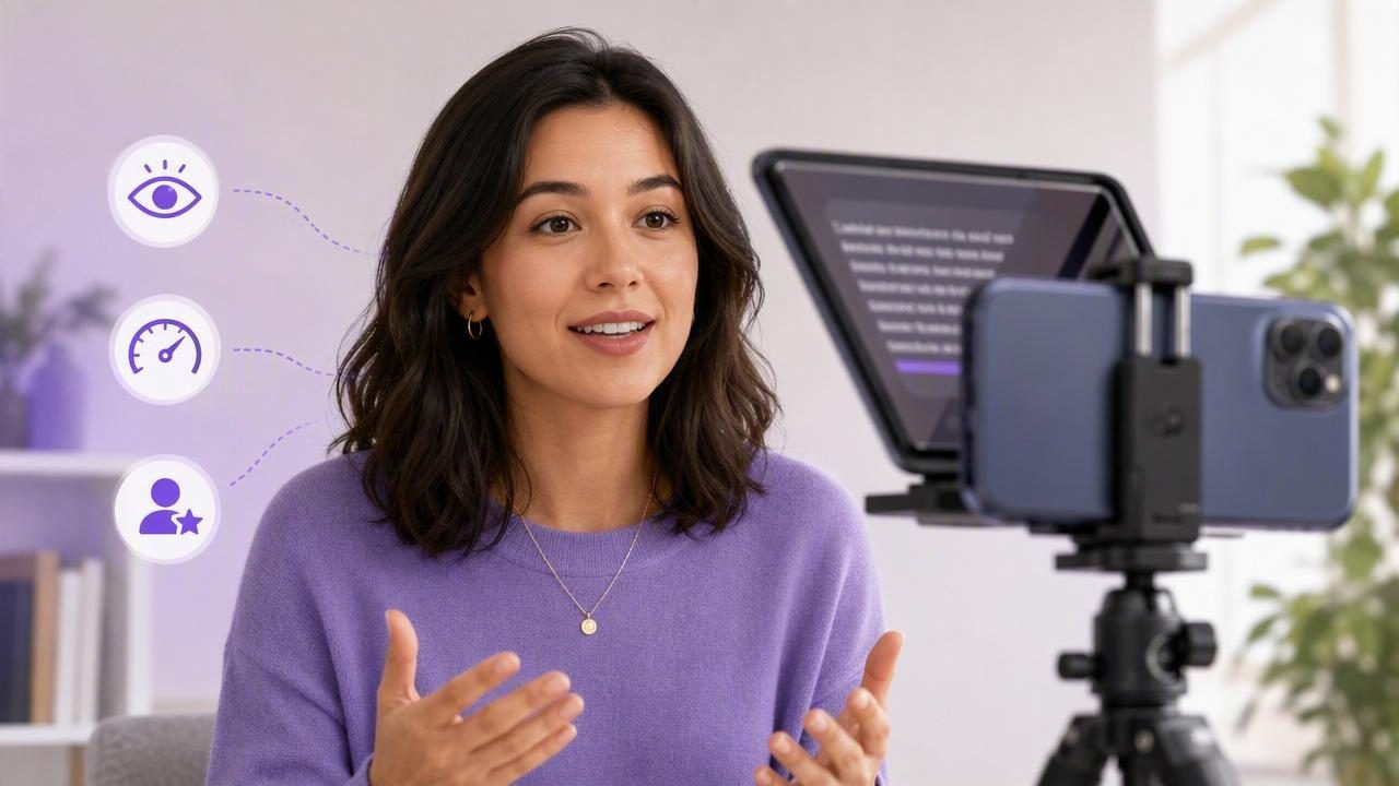 How to Use a Teleprompter App for Natural iPhone Videos