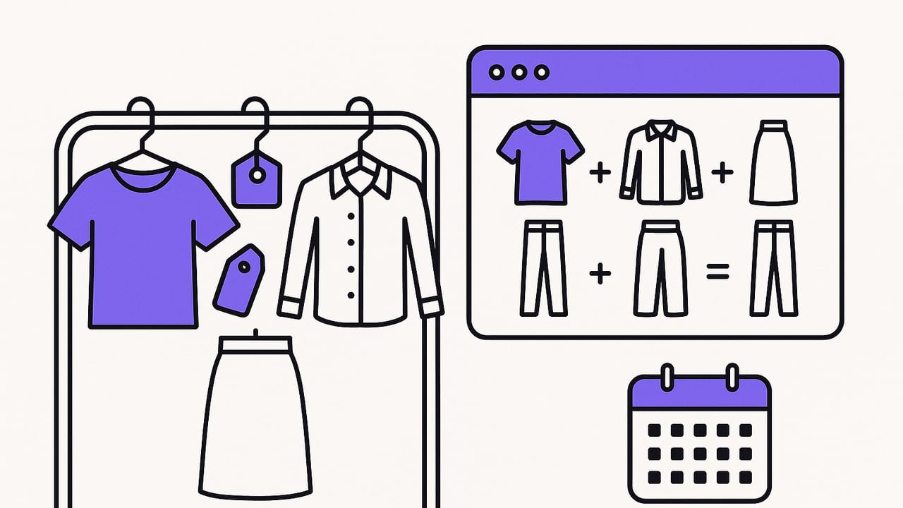 Create Outfits With Existing Clothes: A Simple, Smart System