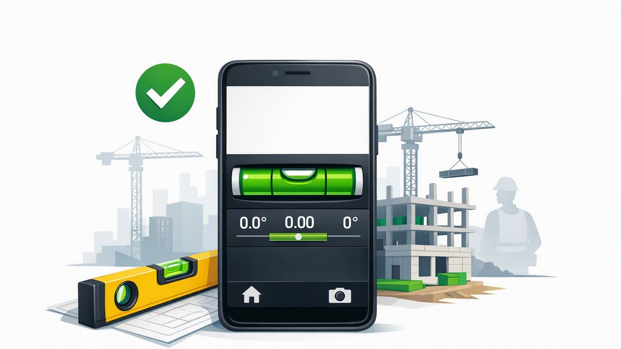 Construction Level App: Accurate Layout, Plumb, and Level on iPhone