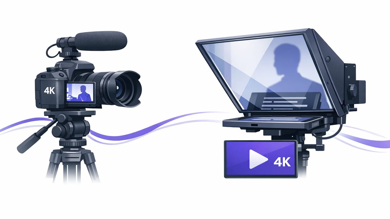 Record 4K Video With a Teleprompter on iPhone: Full Workflow
