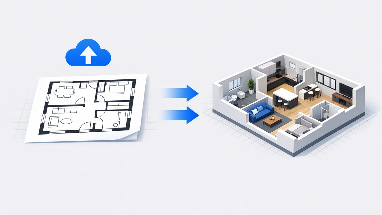 Upload a Floor Plan and Get a 3D Model: An Accuracy-First Guide