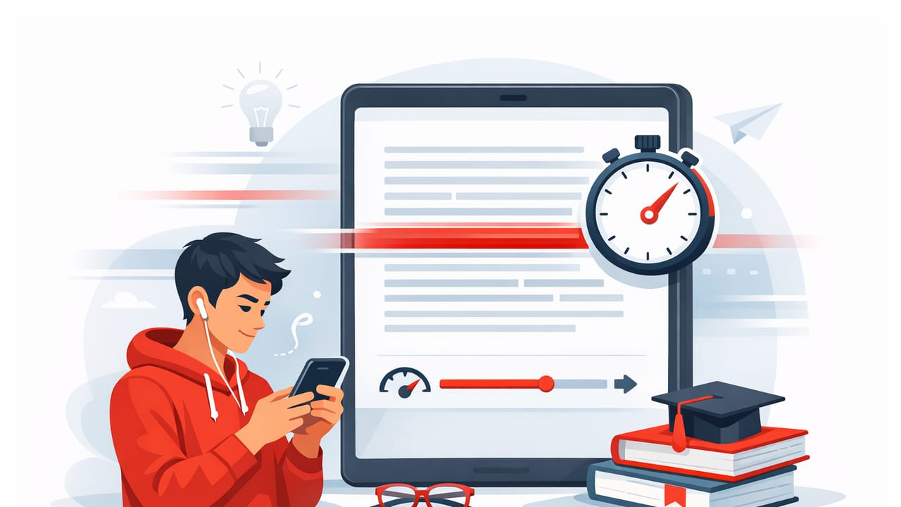 Speed Reading App for Students: Faster Study on iPhone and iPad