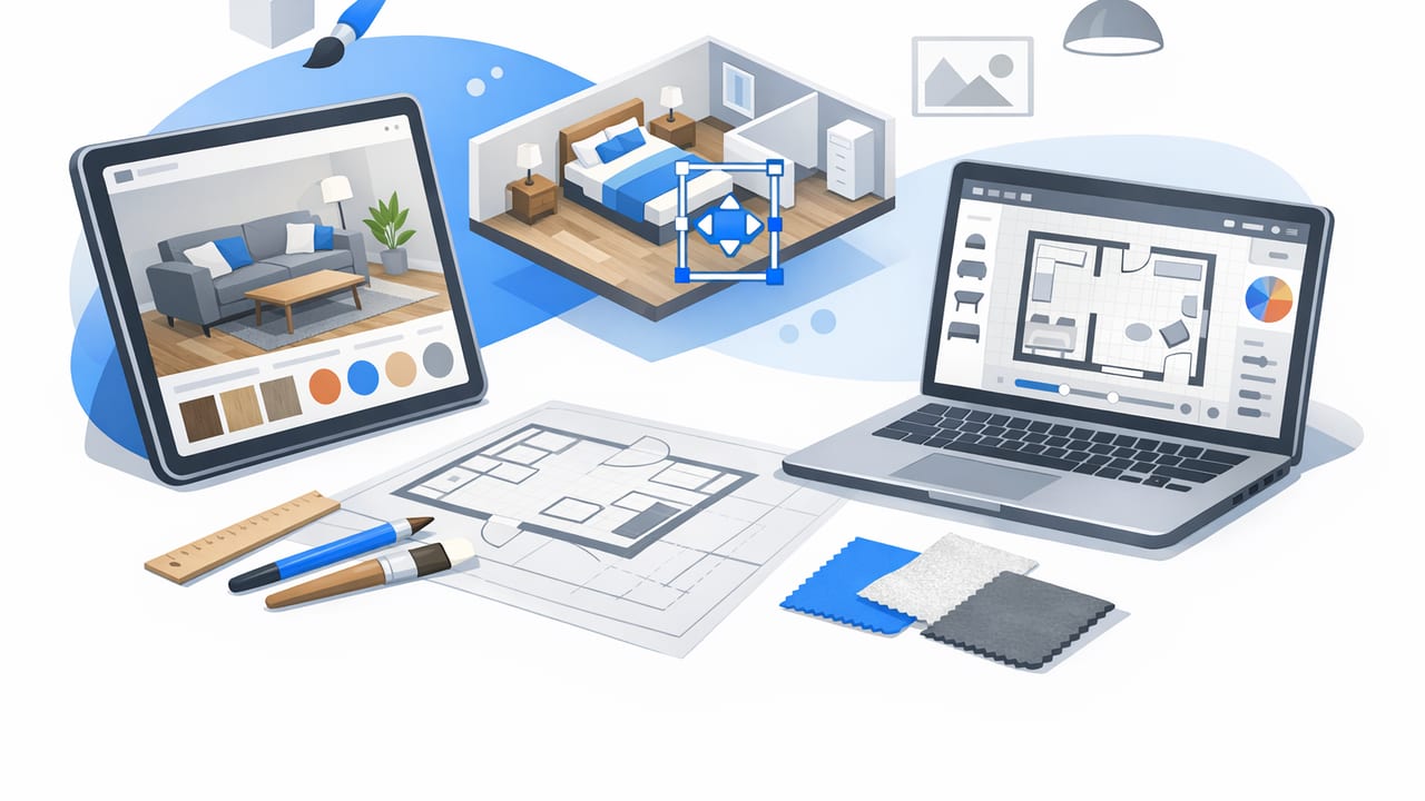 How to Choose the Best Interior Design App for 3D Renovation Previews