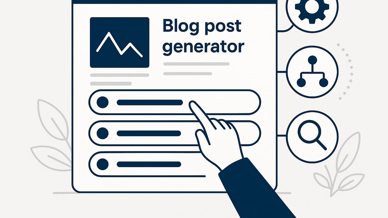 Choosing the Right Blog Post Generator: Features, Workflow, SEO