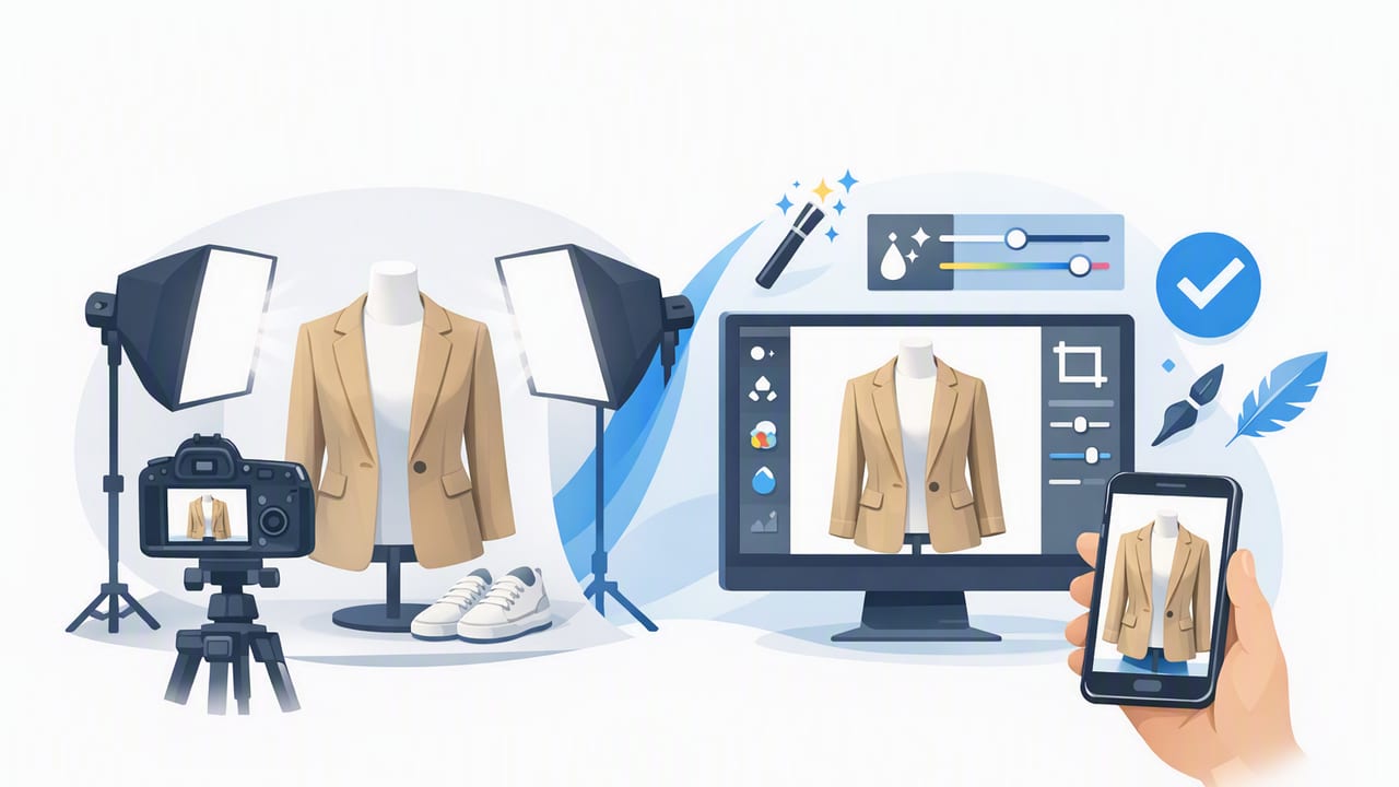 How to Make Clothing Photos Look Professional on Any Budget