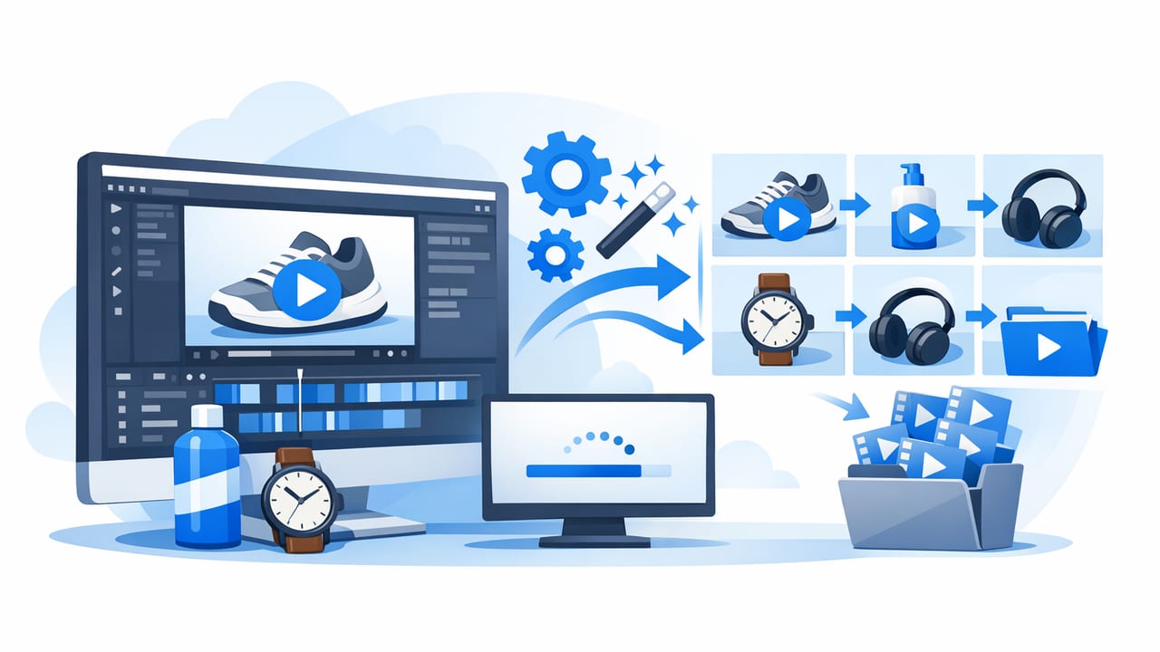 How to Bulk Create Product Videos for a Catalog: Scalable Workflow
