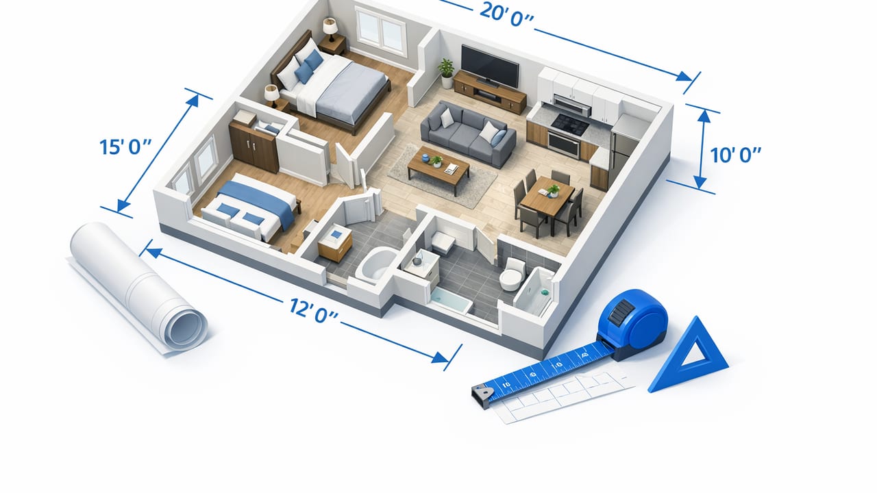 3D Floor Plan With Dimensions: How to Build One That Stays Accurate