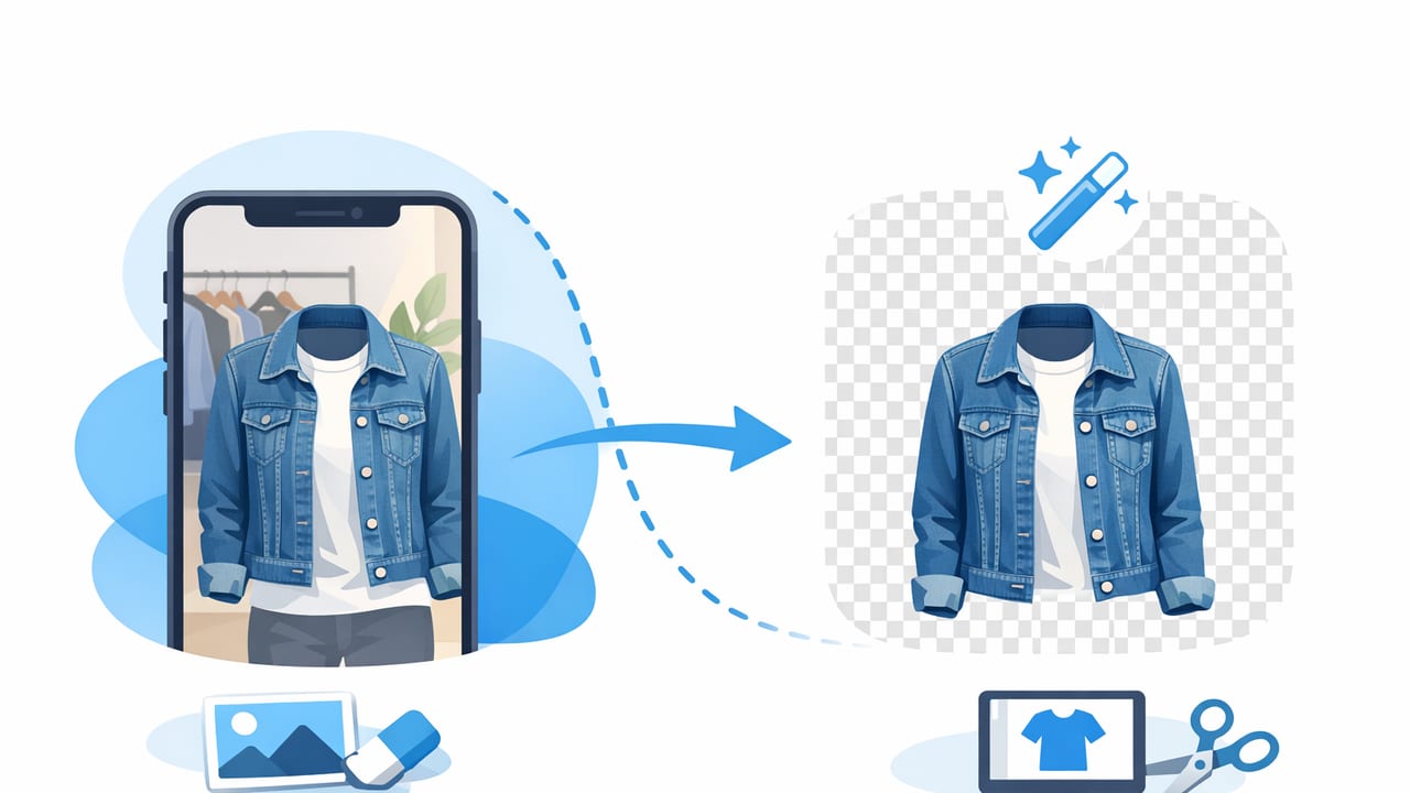 Background Removal for Clothing Photos: A Practical Seller Guide