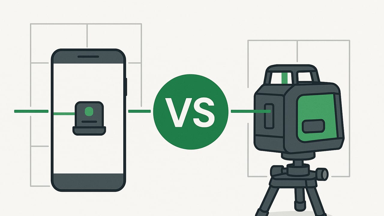 Mobile Laser Level Compared to Standalone: Accuracy & Use Cases