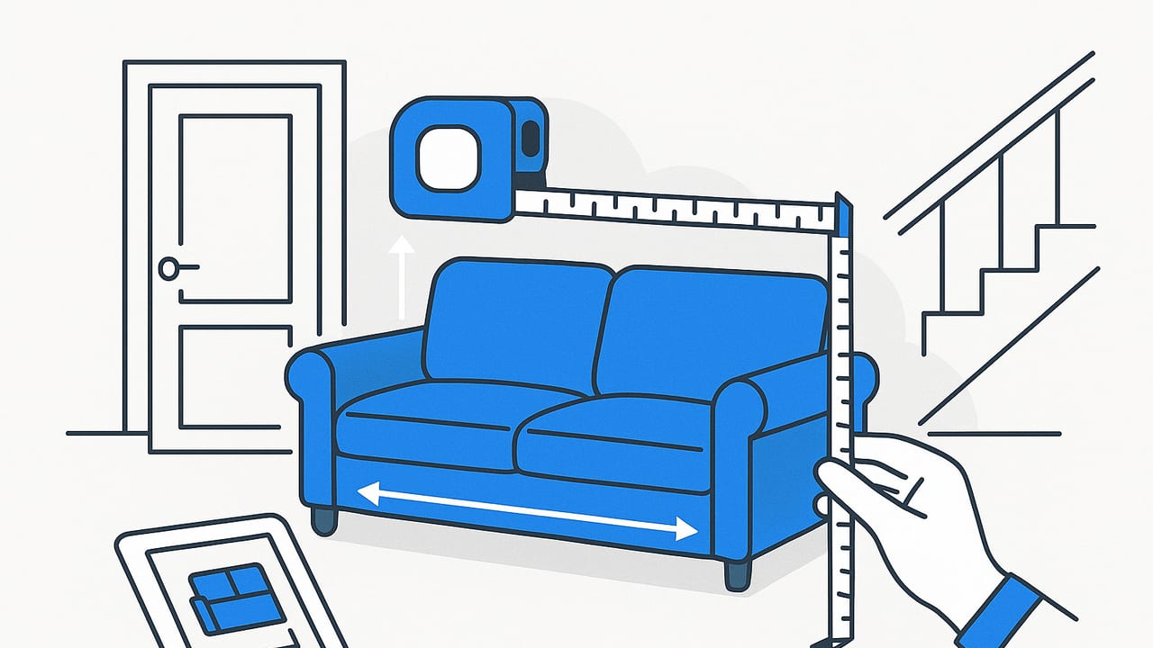 Will This Sofa Fit? A Pro Guide for Doors, Stairs, and Rooms