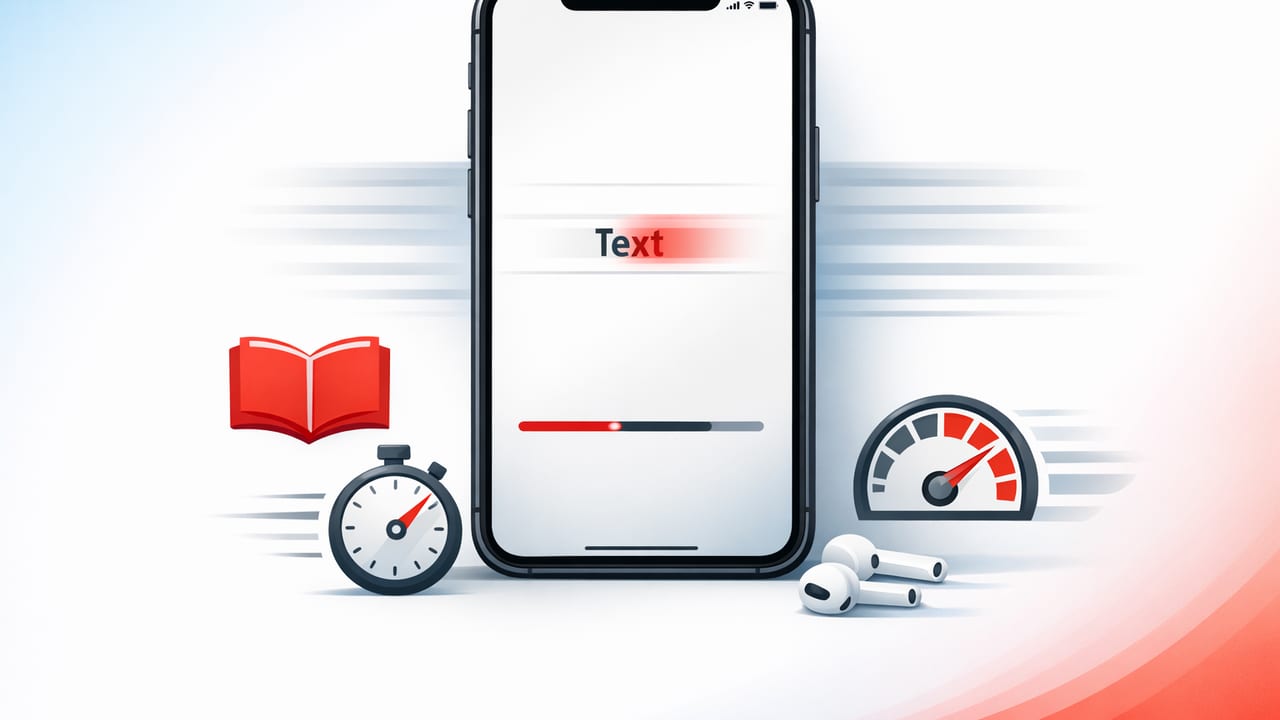 How to Use an iPhone Speed Reading App Without Losing Comprehension