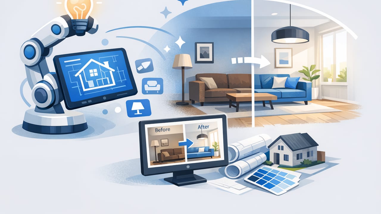 AI Home Redesign Ideas: A Practical Workflow From Plan to 3D