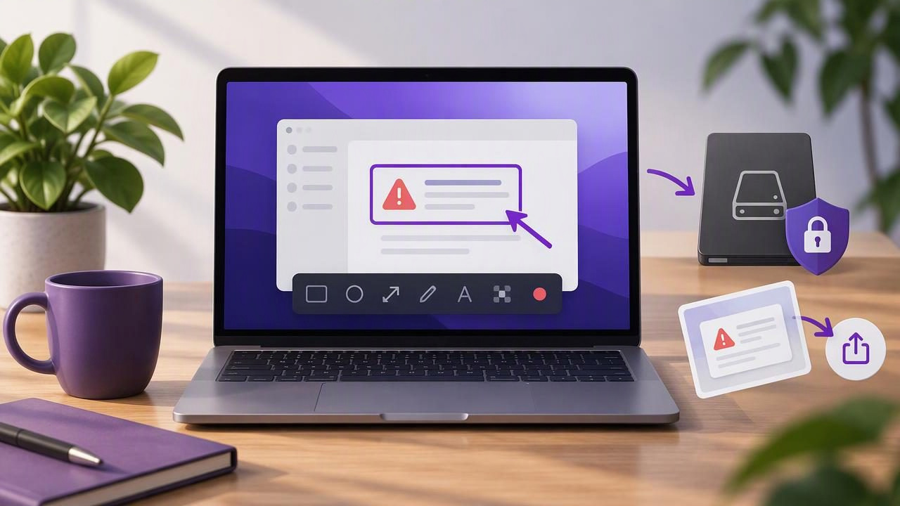 Best Local-First Screenshot App to Document a Software Problem
