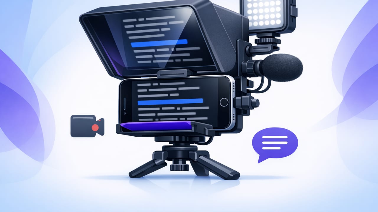 Teleprompter for iPhone: Script Formatting & Natural Delivery Tips