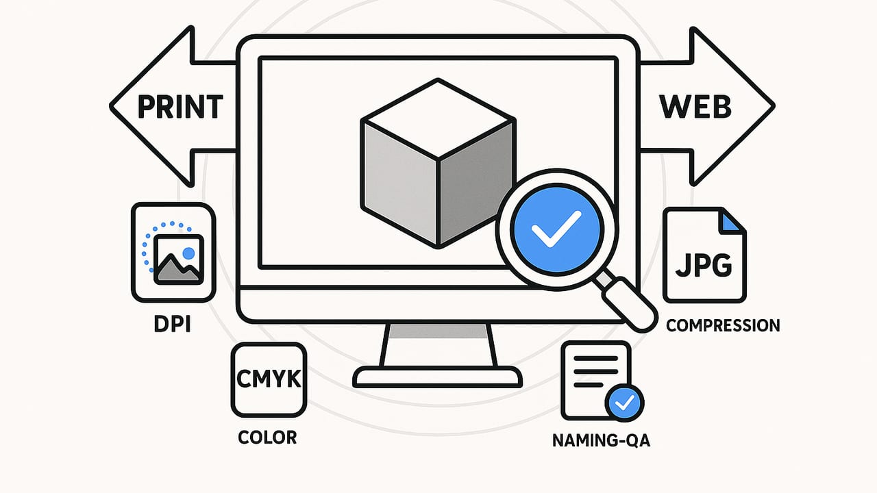 Export 3D Renders the Right Way: Print, Web, and QA Guide