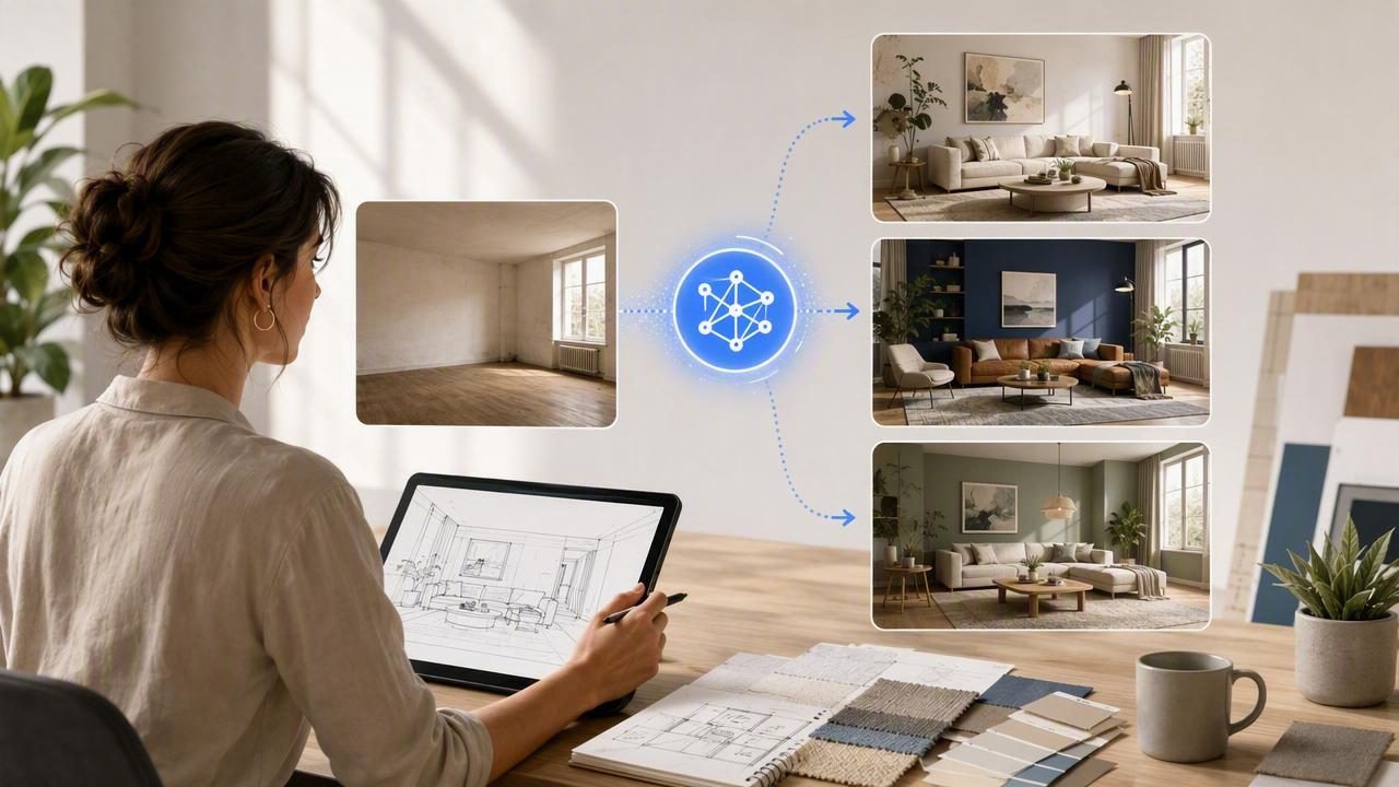 AI Room Redesign Tool for Interior Designers: A Practical Workflow