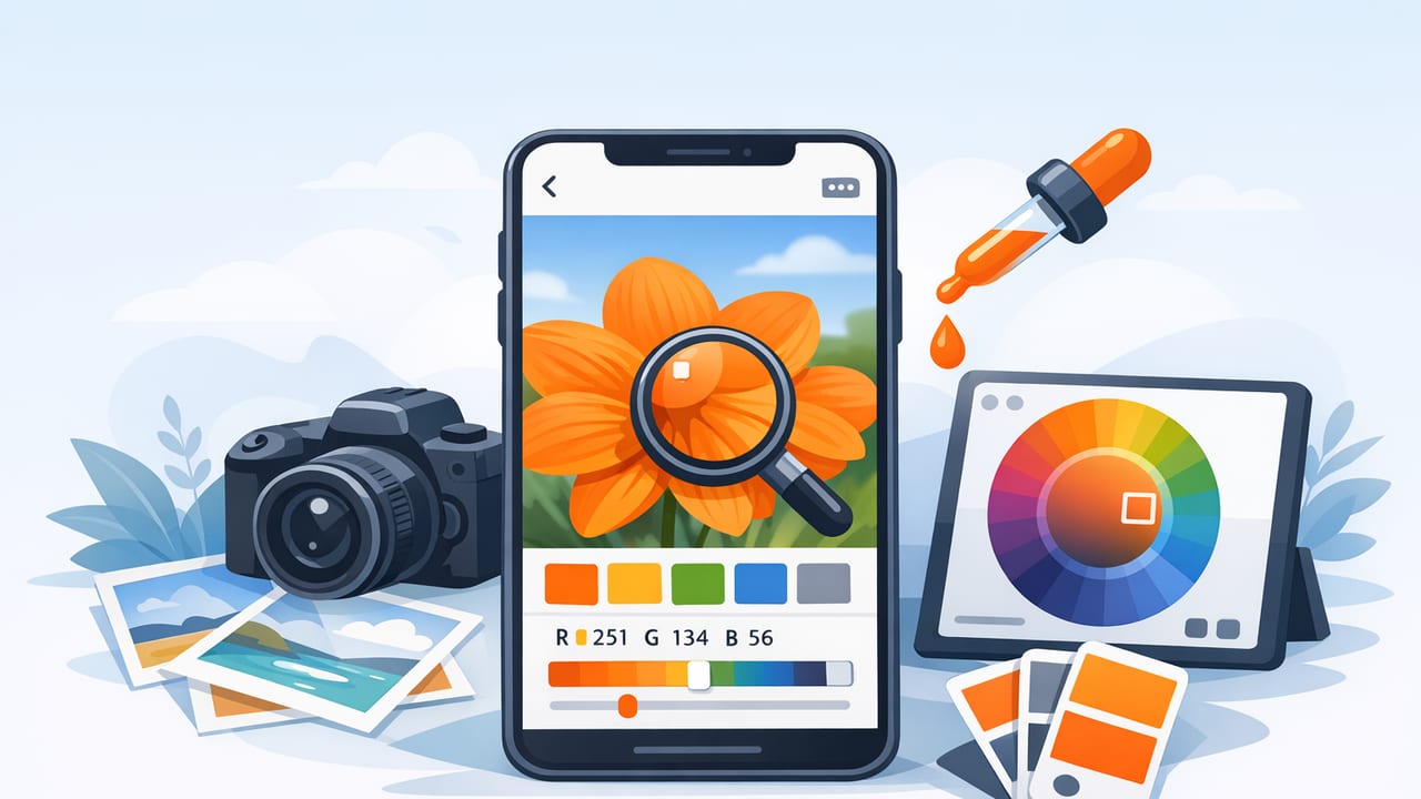 How to Use an App to Pick Colors From Photos Like a Pro