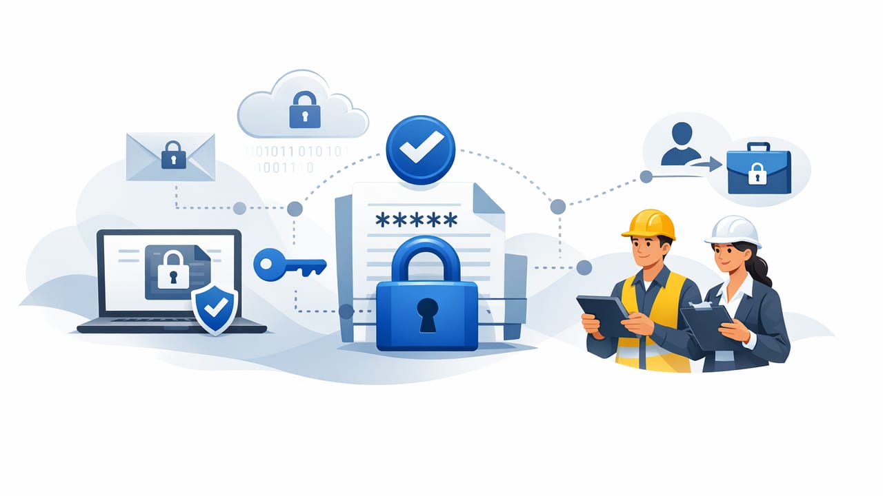 Encrypted Secrets Sharing for Contractors: Secure, Auditable Access