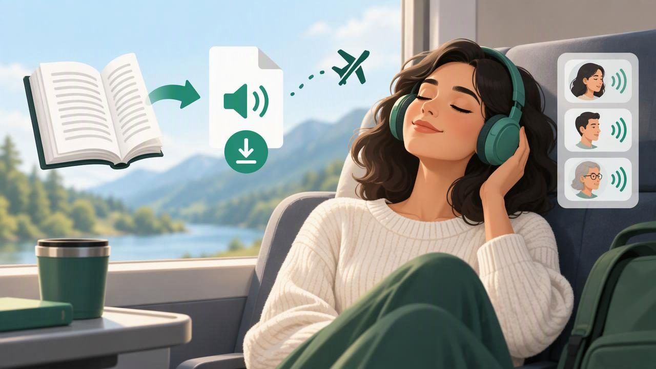 How to Download a Book for Offline Listening with Text to Speech