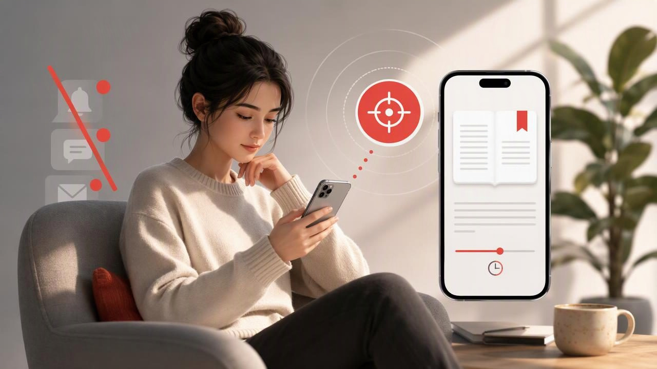 How to Improve Focus While Reading on iPhone