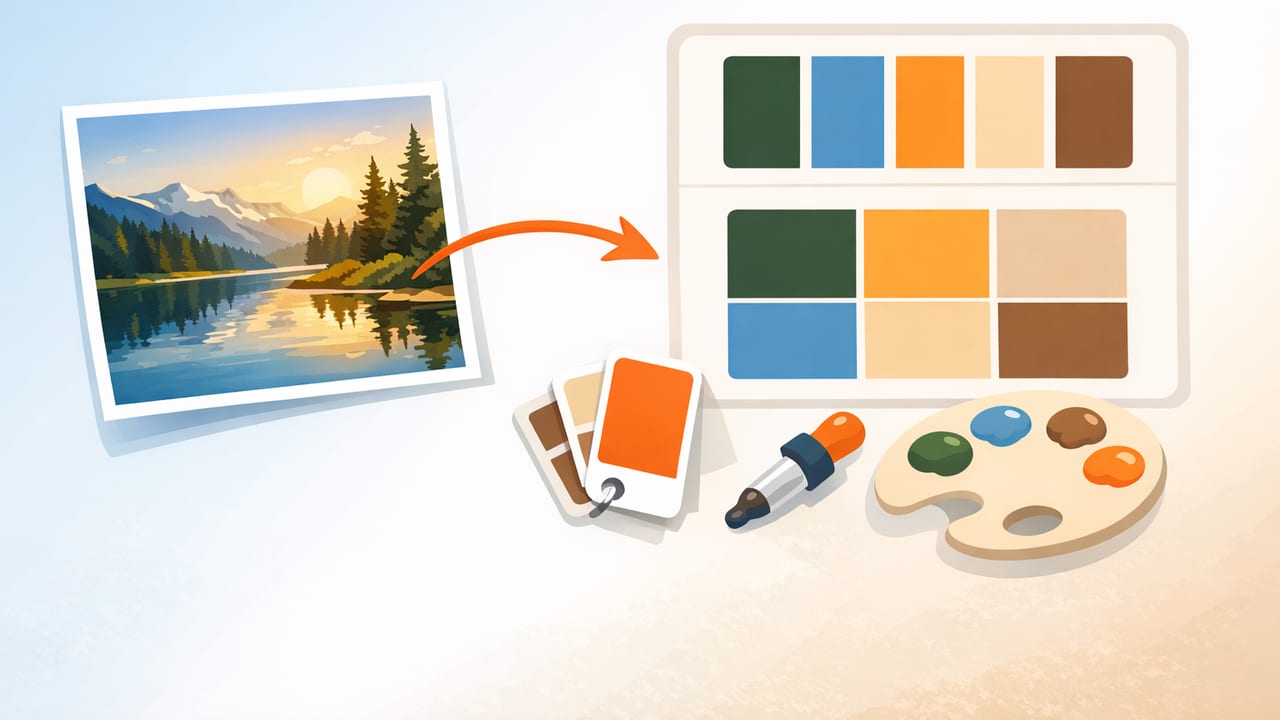 Create a Color Palette From a Photo: A Practical Workflow
