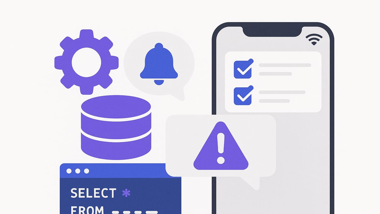 iOS Database Alerts: Practical Patterns, Security, and Setup