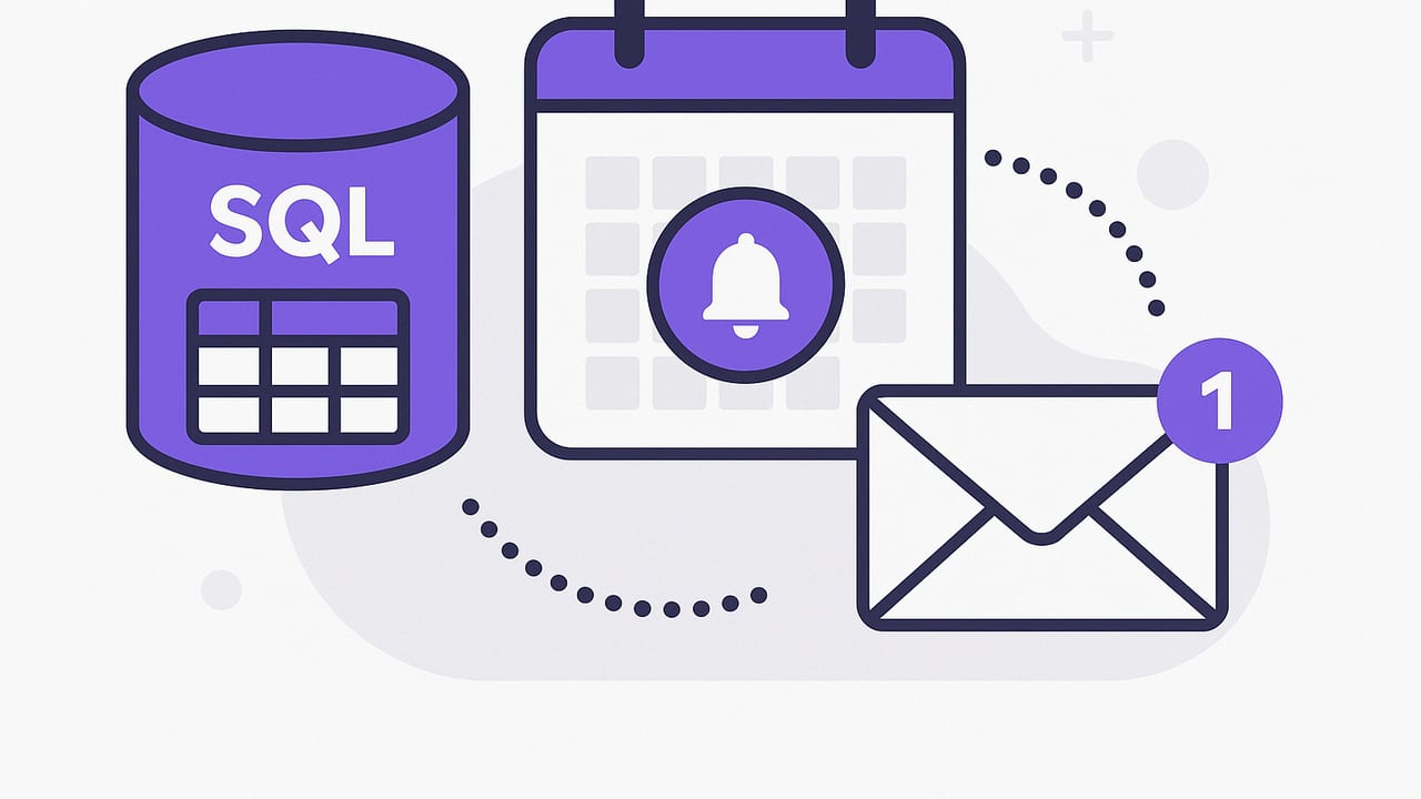 Scheduled SQL Query Alerts for Developers: Practical Patterns