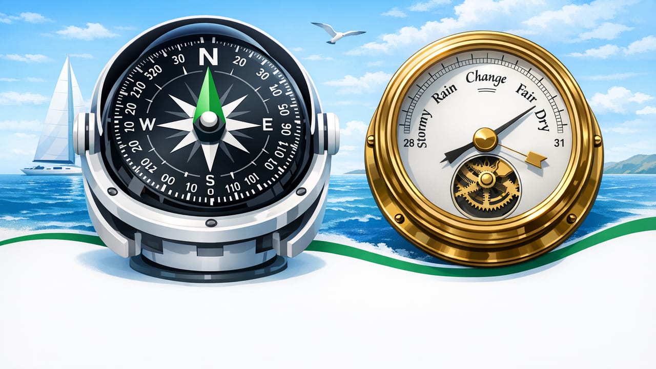 Marine Heading & Barometer on iPhone: Boating Safety Guide