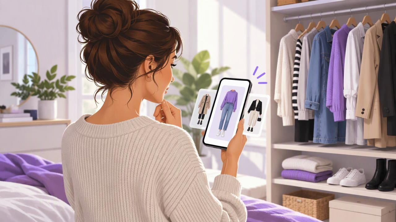 What to Wear App: Choose an Outfit From Your Own Closet