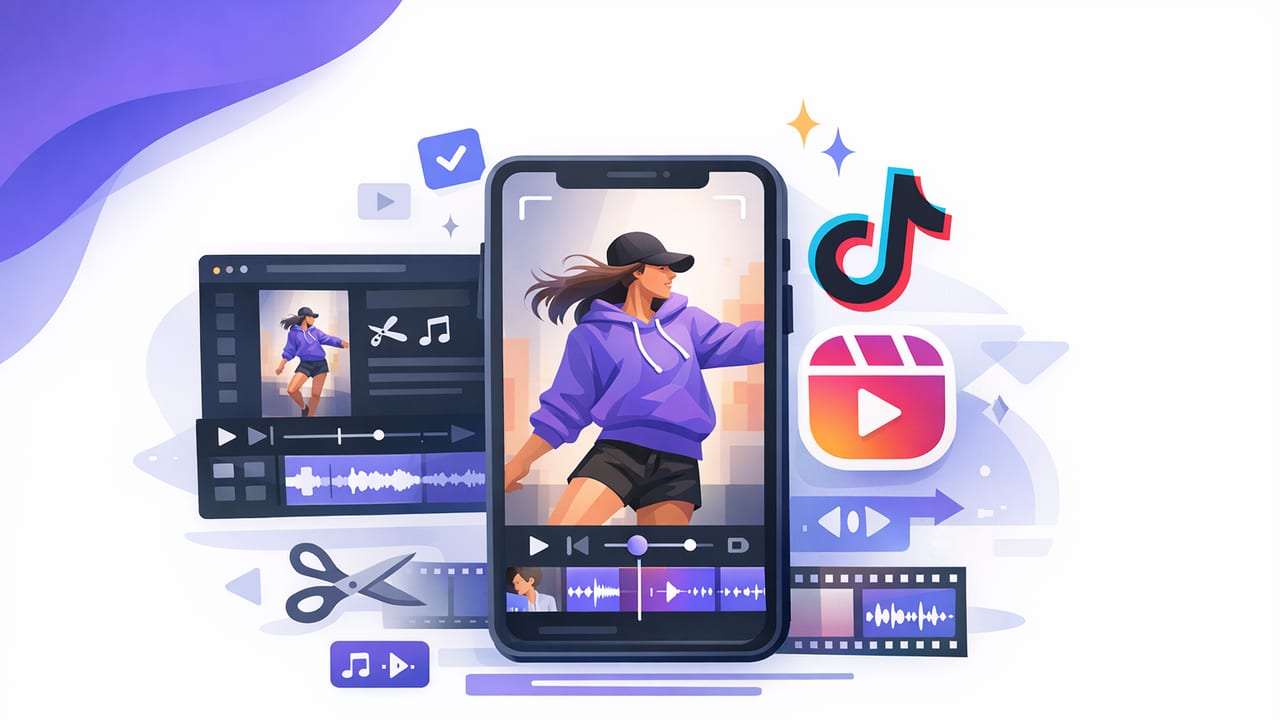 How to Edit Vertical Videos for TikTok and Reels on iPhone
