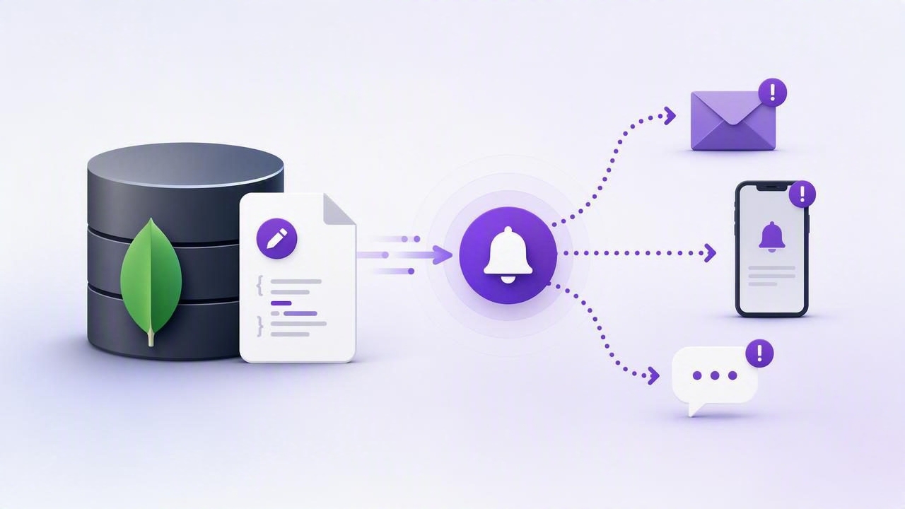 How to Receive Alerts When a MongoDB Document Is Updated