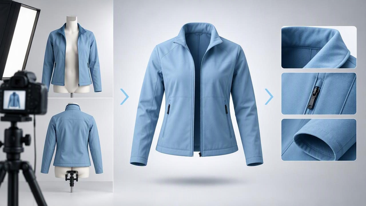 How to Make Ghost Mannequin Product Images That Show the Garment