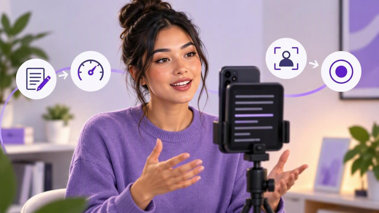 How to Use a Teleprompter App for TikTok Videos