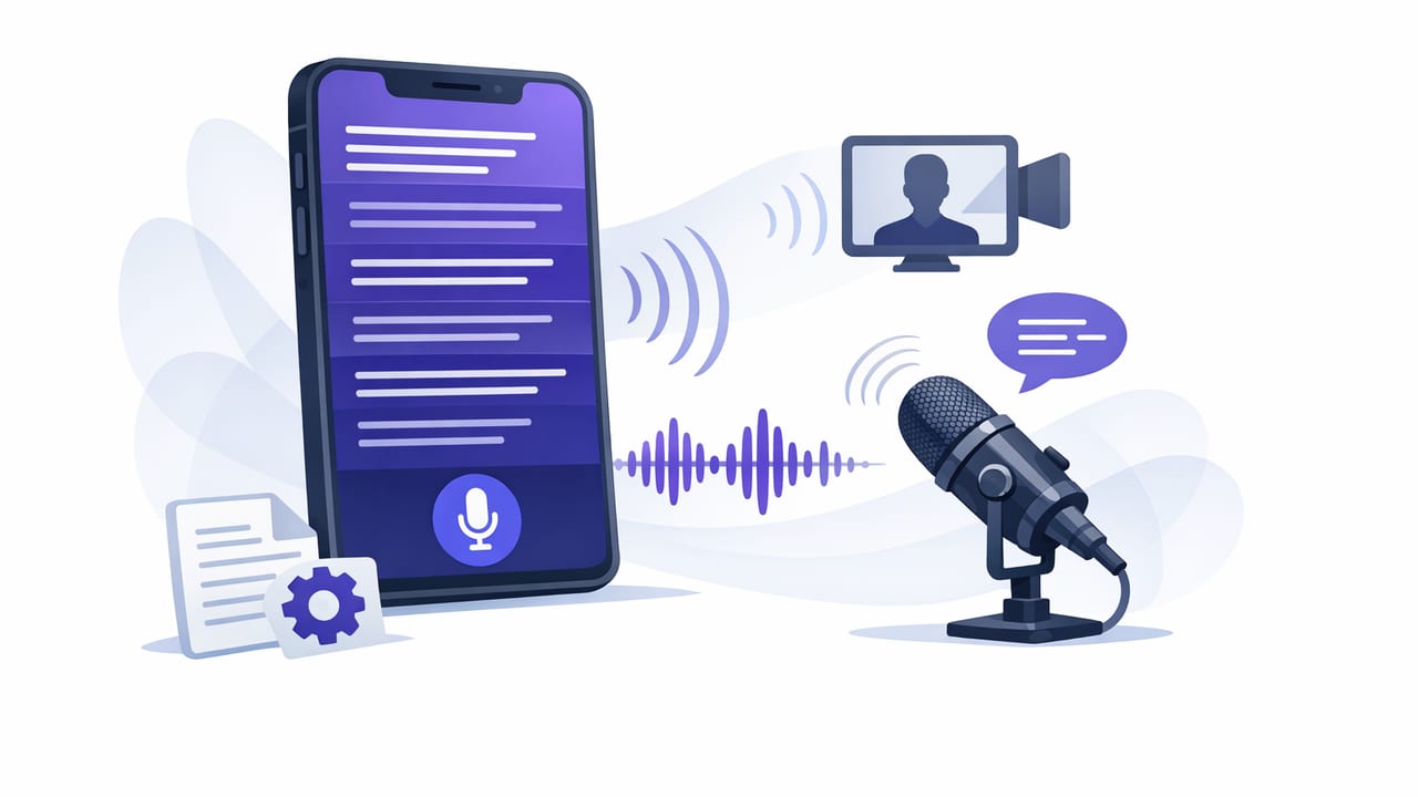 How a Teleprompter App That Follows Your Voice Improves iPhone Videos