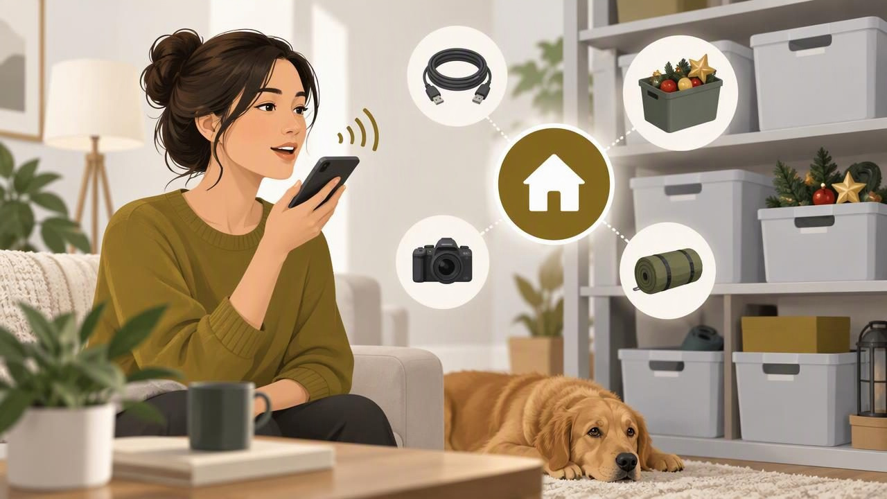 How to Build a Searchable Home Inventory by Voice