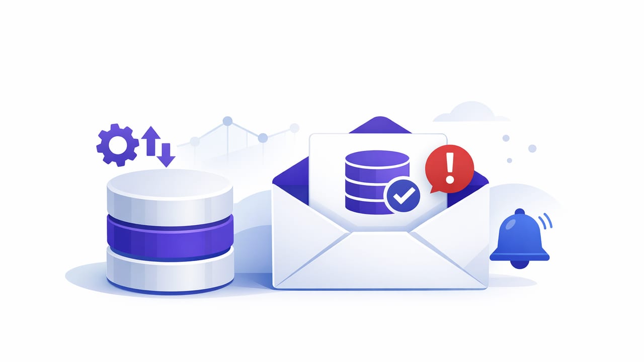 How to Receive Email Alerts for Database Changes with Queries