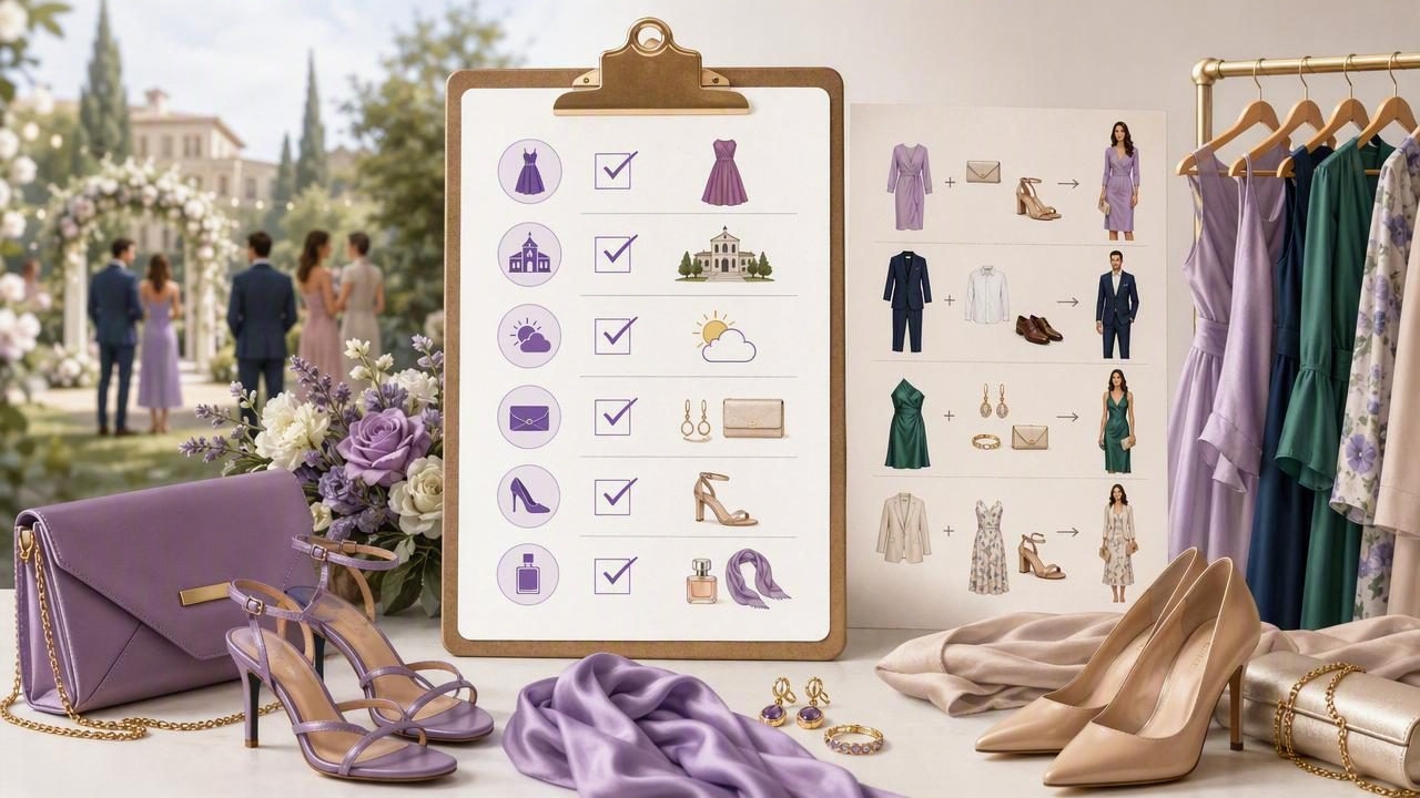 Wedding Guest Outfit Checklist With an Outfit Combination Maker