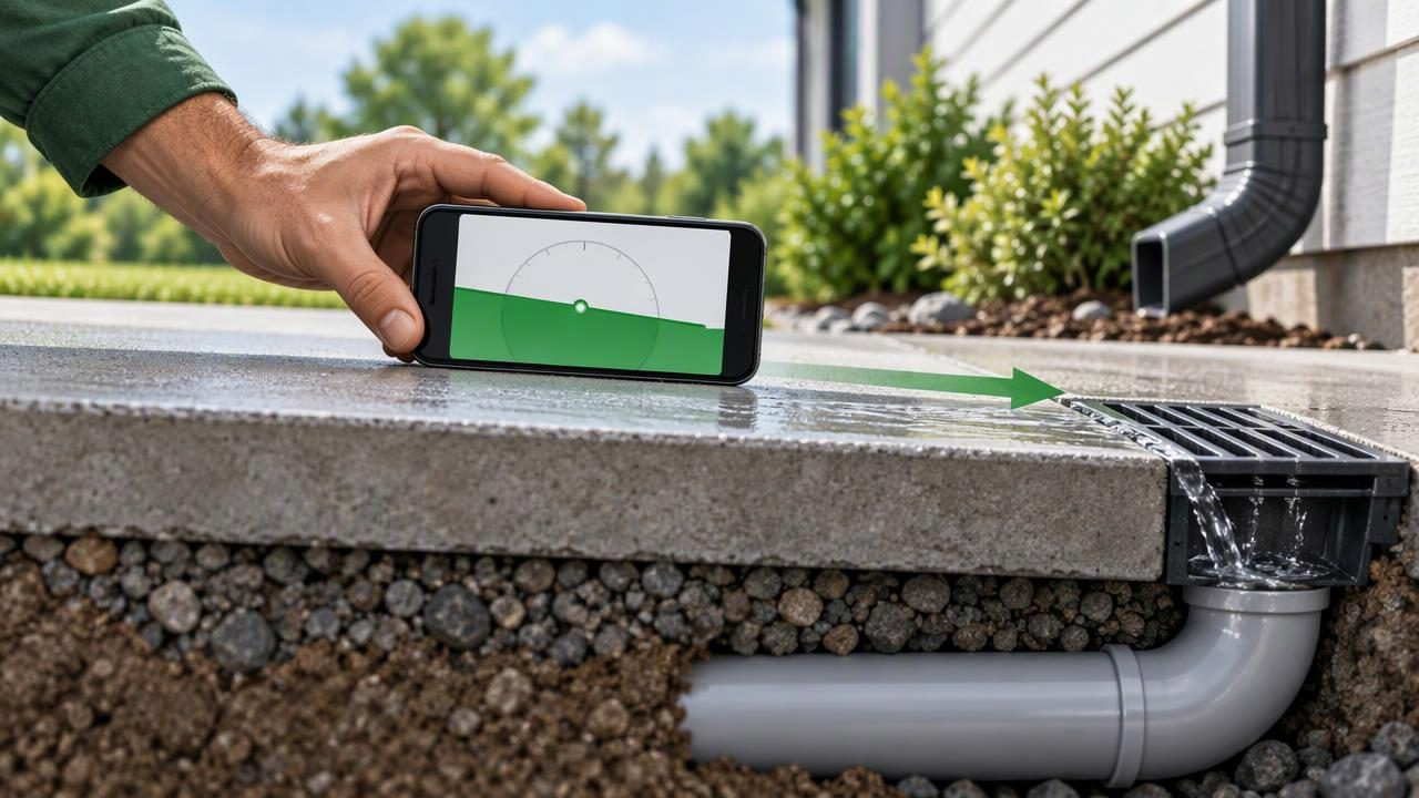 Best Inclinometer App to Check Drainage Slope