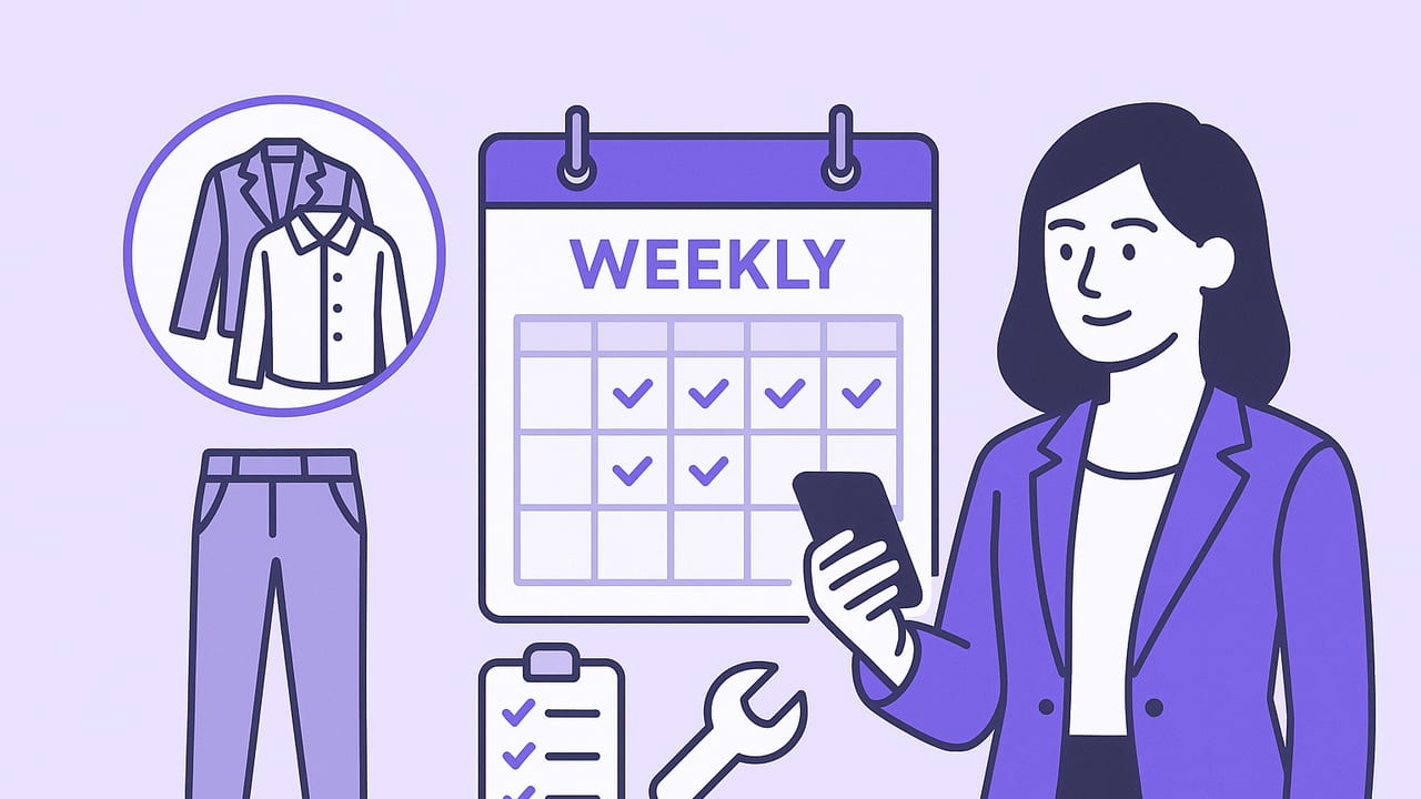Workwear Planning for Busy Professionals: Capsules, Calendars, Tools