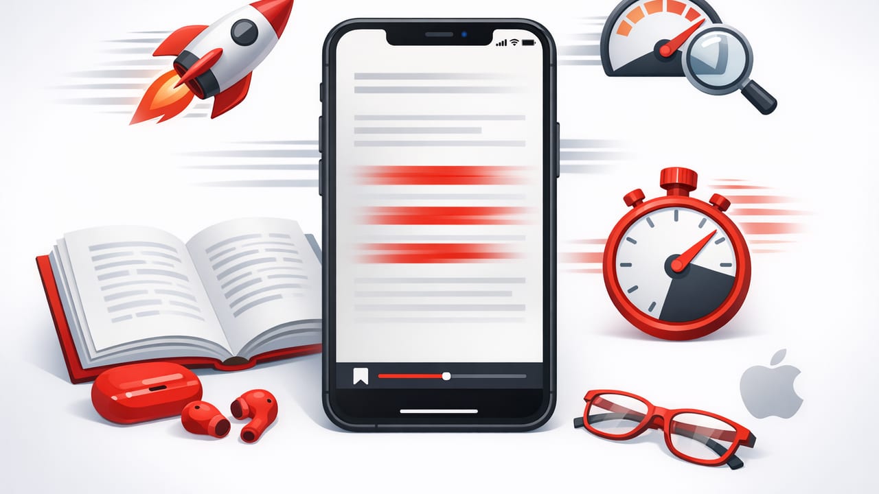 Speed Reading iOS: Train Faster Reading on iPhone & iPad