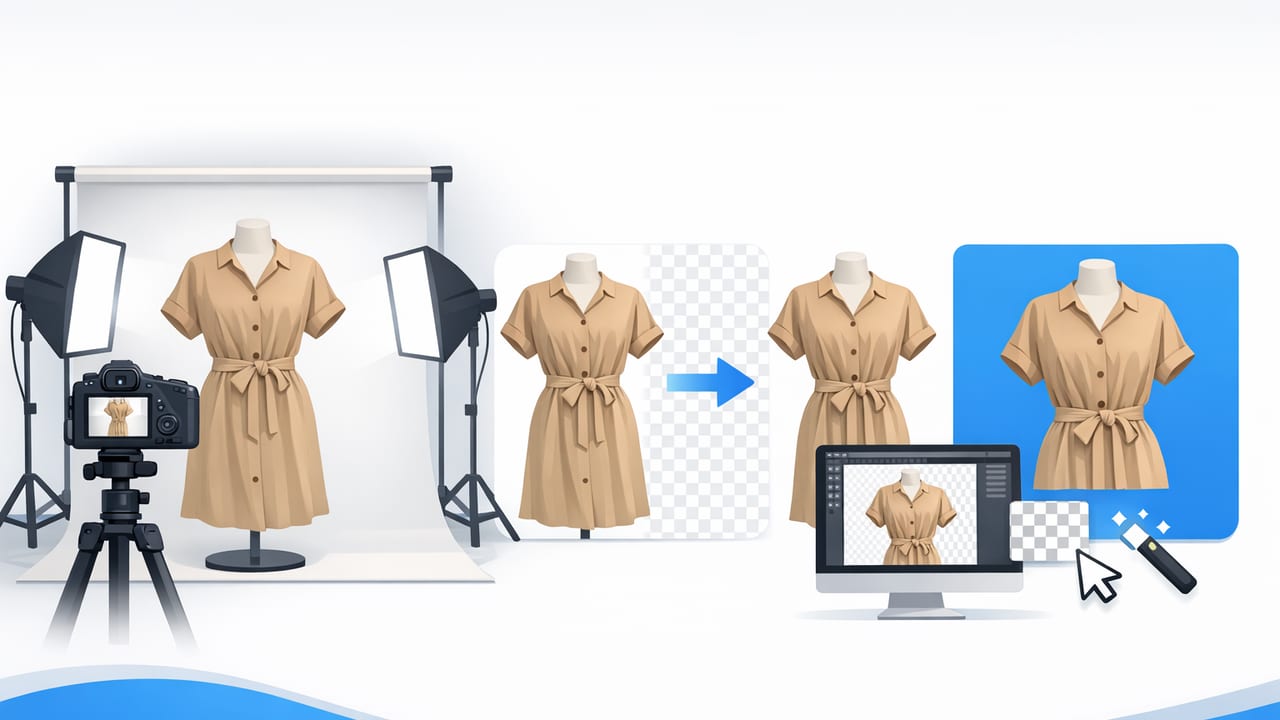 Background Removal for Clothing Product Images: A Practical Workflow