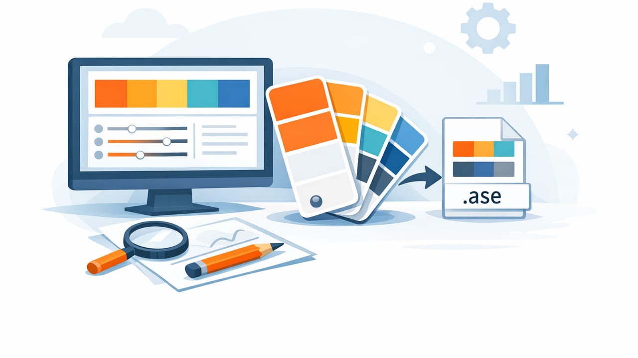How to Export a Color Palette as ASE (Adobe Swatch Exchange)